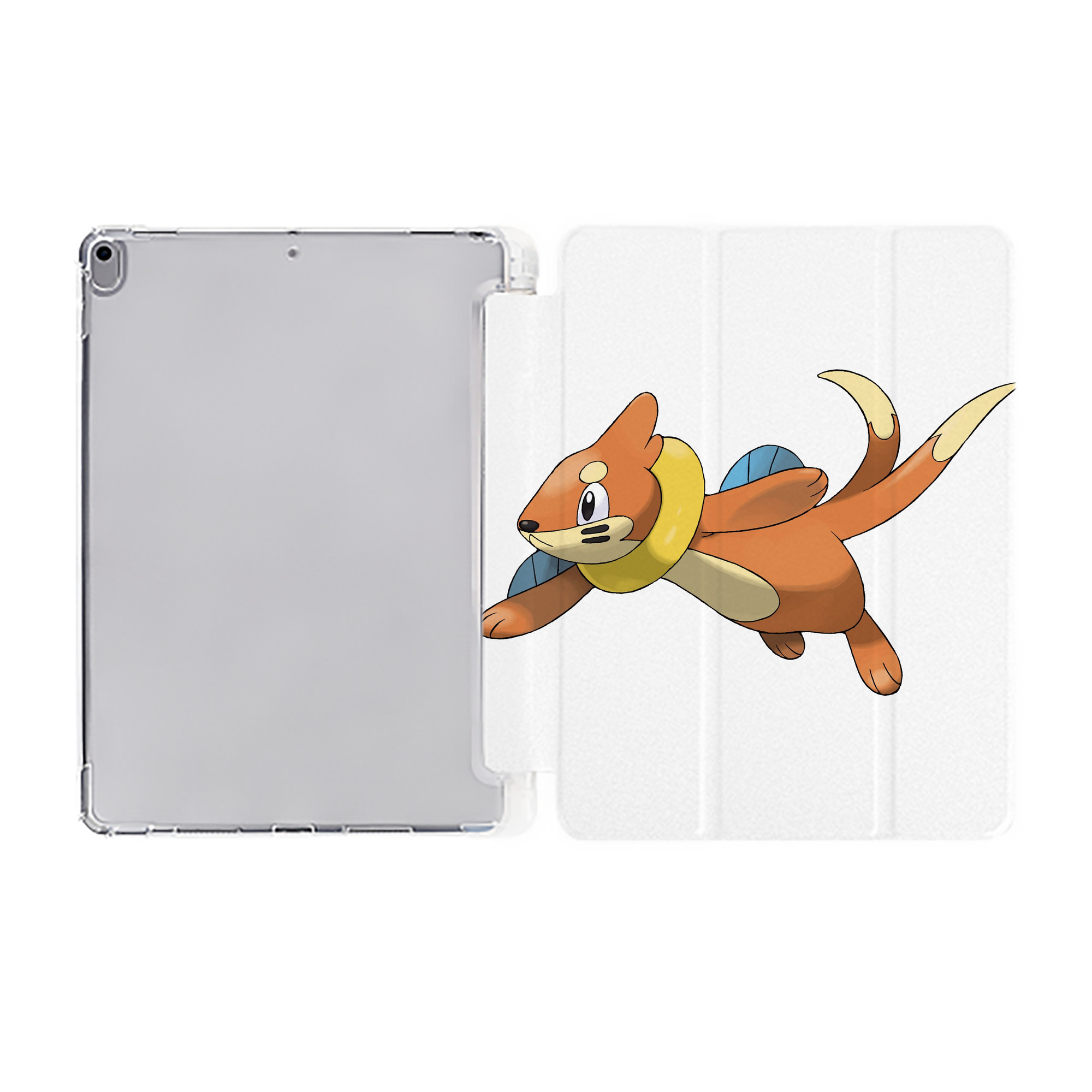 （画像用） ポケットモンスター Pokémon IPad ケース ペン収納付き 三つ折りスタンド PUレザー×シリコン 対応機種9.5/10.5/10.9インチ